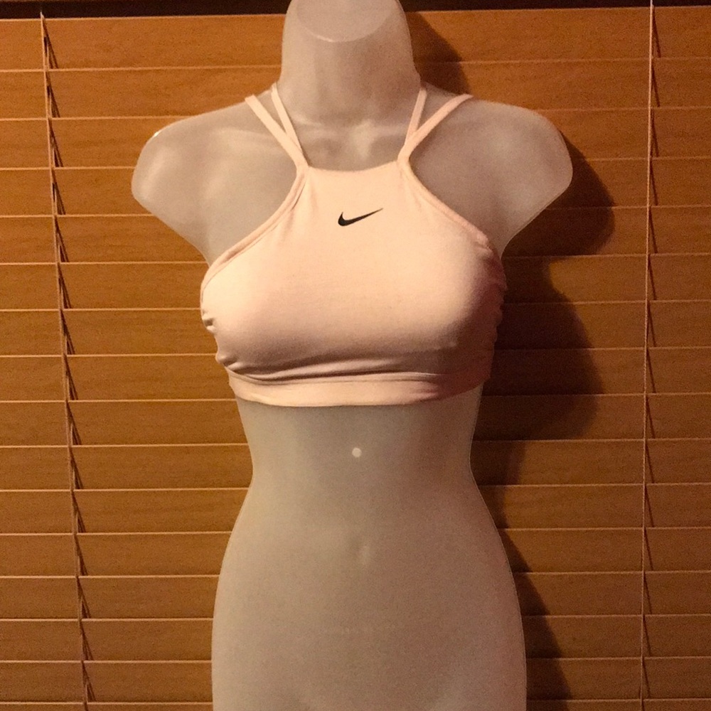 Nike Racer back pink Sports bra size S